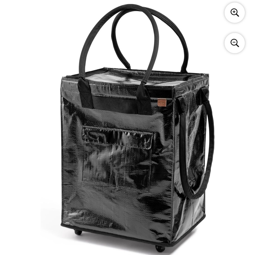 NEW! Clevermade Foldable Tote Bag on Wheels